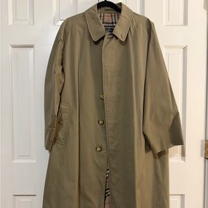 Burberry Tan Trench Coat